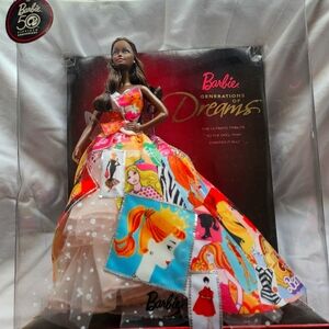 Generations of dreams 2008 collectable barbie , 50th anniversary edition
